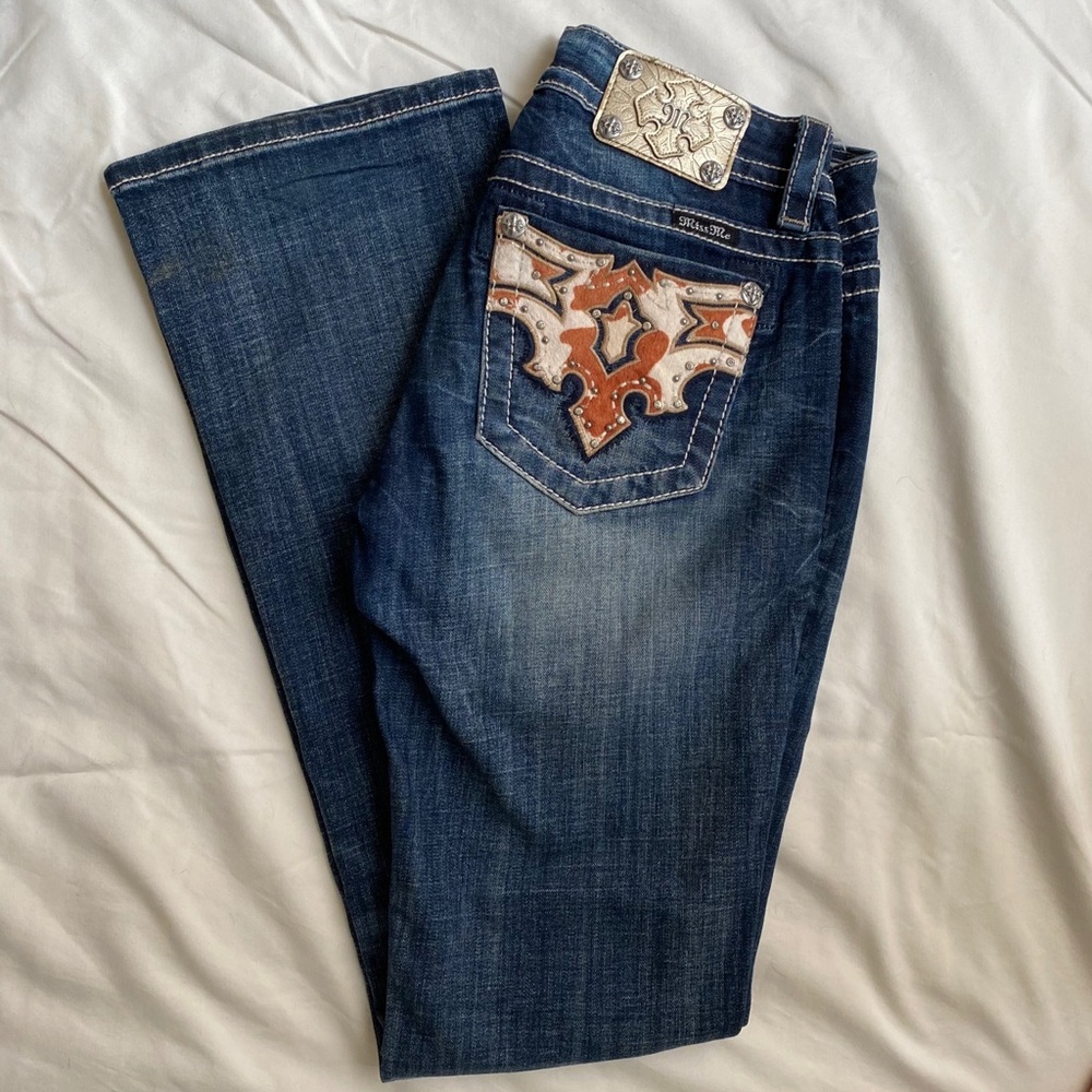 Cow Miss Me Jeans size 30 inseam boot cut